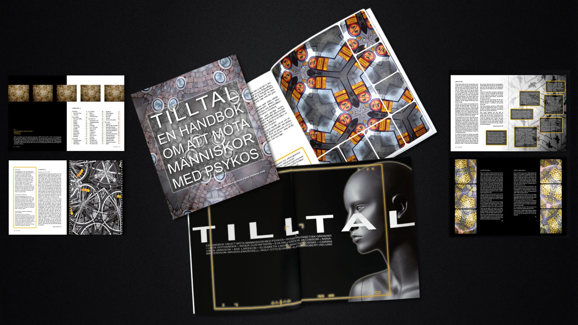 an illustrative image of some designed books