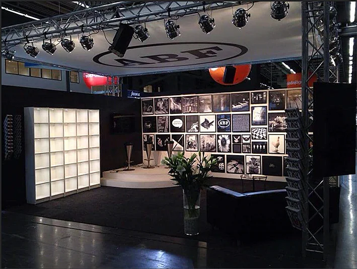 a photo of a exhibition stand at Gothenburg Book fair